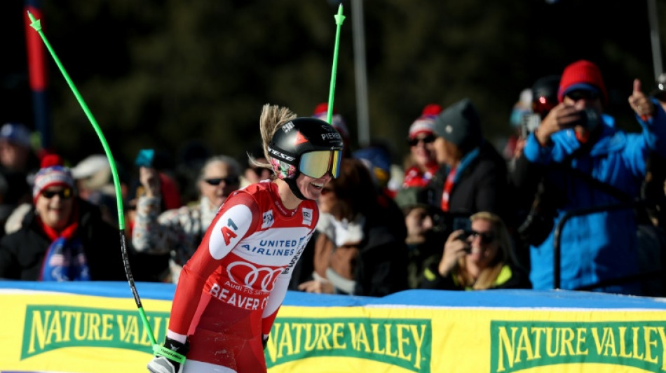 Huetter wins Beaver Creek women's downhill