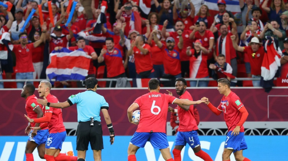 Mondial-2022: le Costa Rica dernier qualifié après sa victoire 1-0 face à la Nouvelle-Zélande