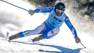 France's Sarrazin powers to Wengen super-G win ahead of Odermatt