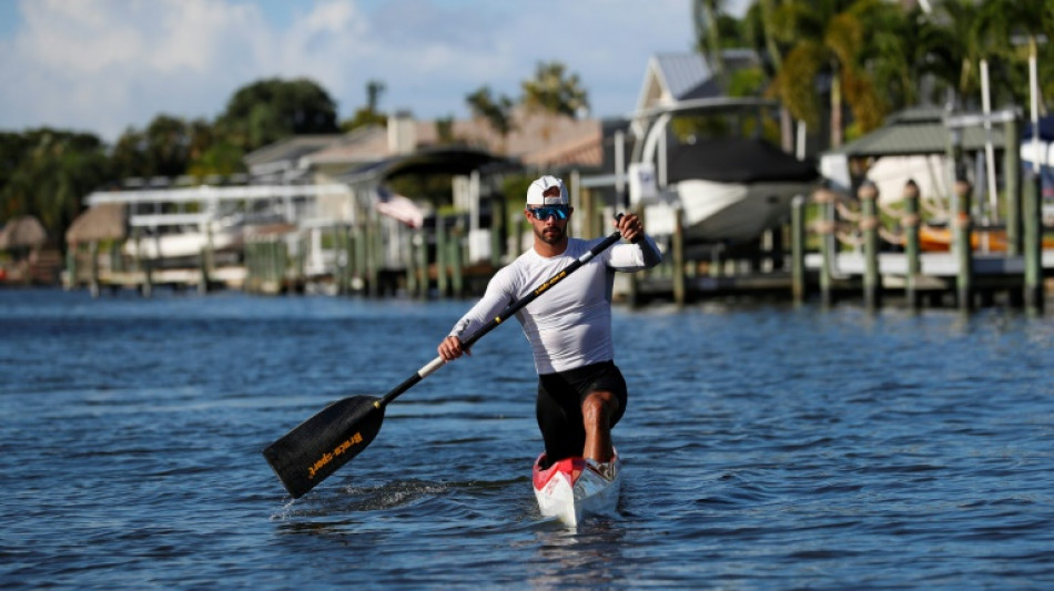 Cuban Olympic champ trains to compete in Paris as a refugee