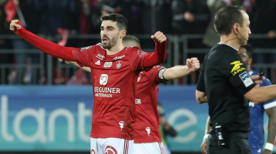 Brest go second in Ligue 1 after Monaco misfire