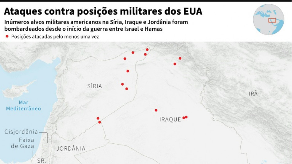 EUA atribui ao grupo Resistência Islâmica no Iraque ataque à base na Jordânia