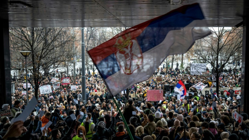 Serbia enters New Year with student protests over train station tragedy