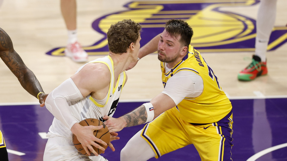 Nba: esordio vincente per Doncic con i Lakers