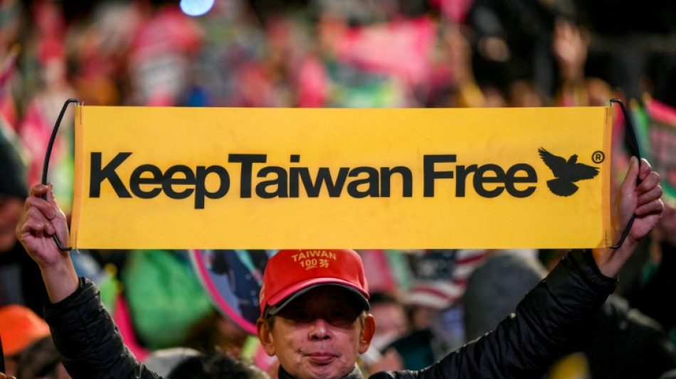 Últimos comícios de campanha para eleição presidencial de Taiwan