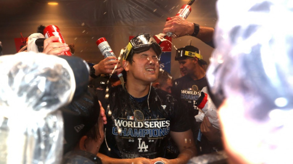 Dodgers star Ohtani 'honored' by maiden World Series win