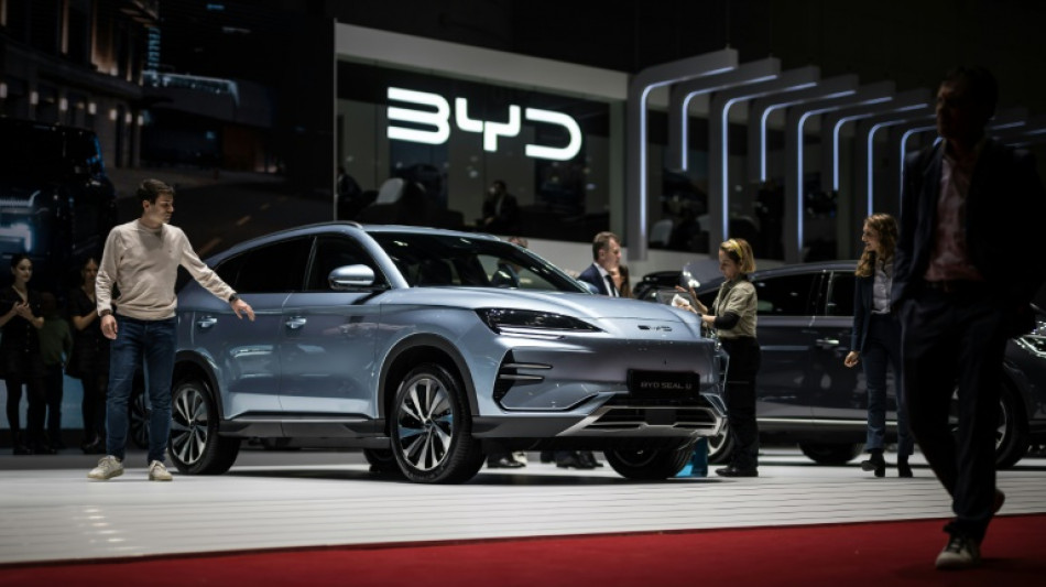 Chinese EV giant BYD announces record annual profit for 2023