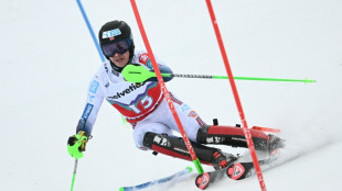 Norwegians dominate first slalom run in Adelboden