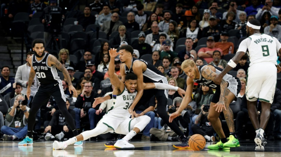 Antetokounmpo leads Bucks over Wembanyama's Spurs, Nuggets down Warriors