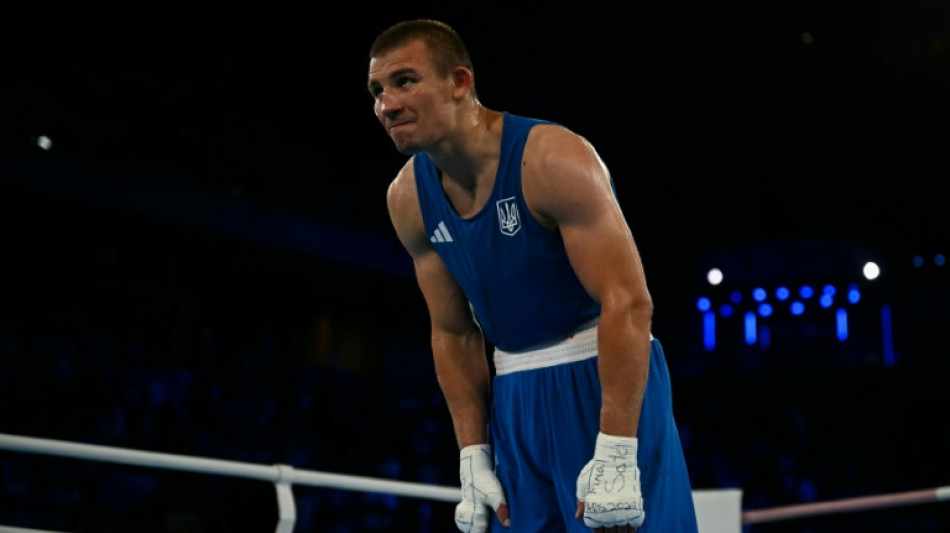 Boxer Khyzhniak wins Ukraine's third gold of Paris Olympics