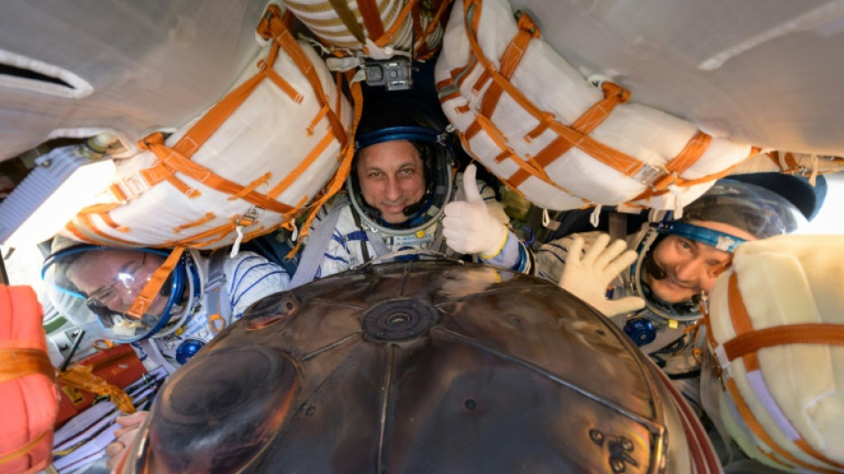 Russian, US ISS record-holders return to Earth