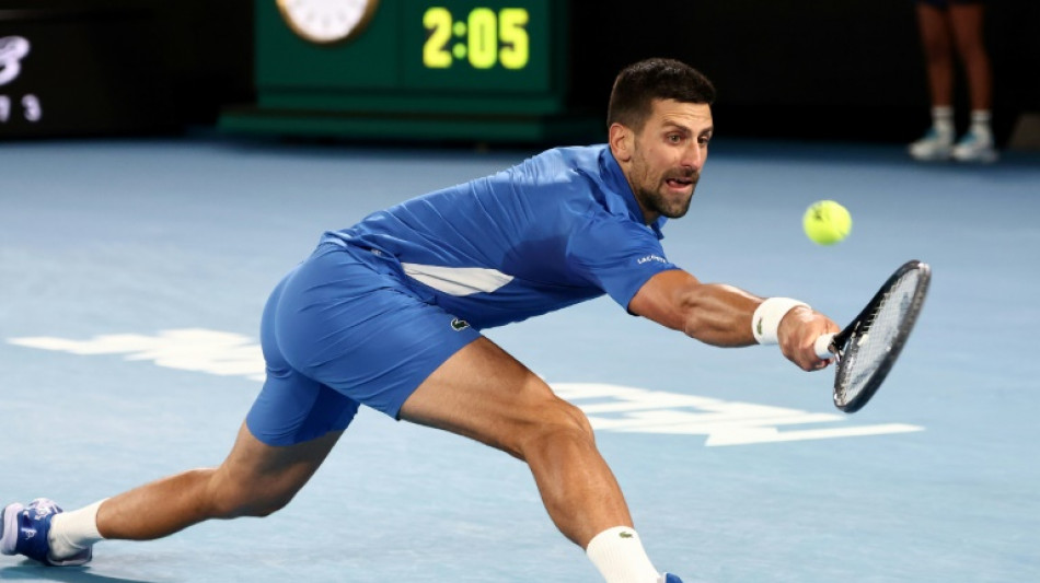 Below-par Djokovic faces fresh Australian Open test