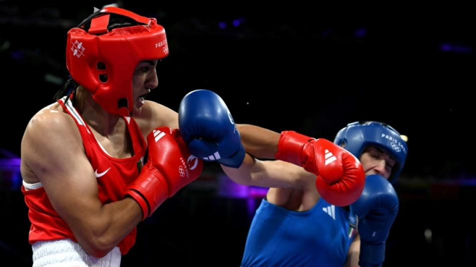 Home village of Algerian boxer in gender controversy hail their 'heroine'