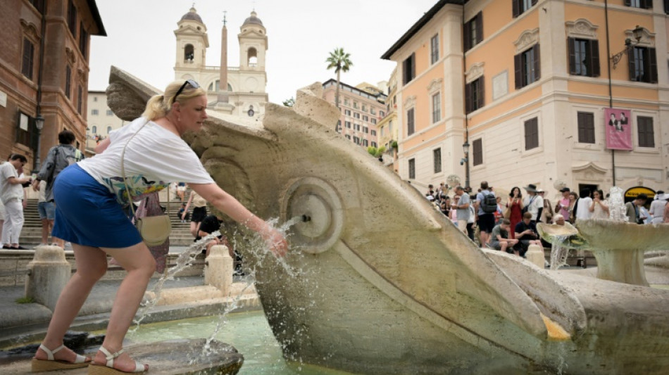 Première vague de chaleur de l'année: l'Italie et Rome étouffent