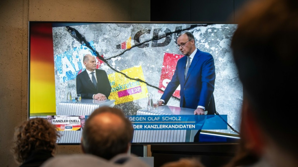 Endspurt zur Wahl: Scholz und Merz treffen im letzten TV-Duell aufeinander