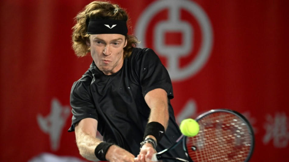 Rublev survives scare to open season with win in Hong Kong