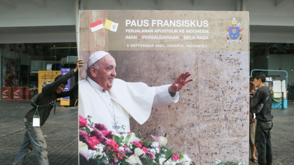 Pope to stress harmony in Indonesia mosque and football stadium events