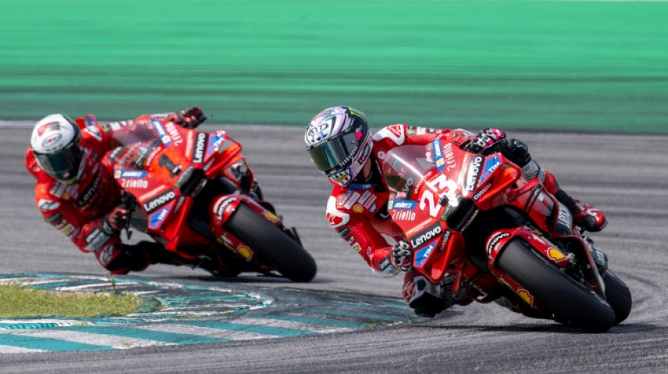 Bastianini sets unofficial MotoGP Sepang lap record on day two testing