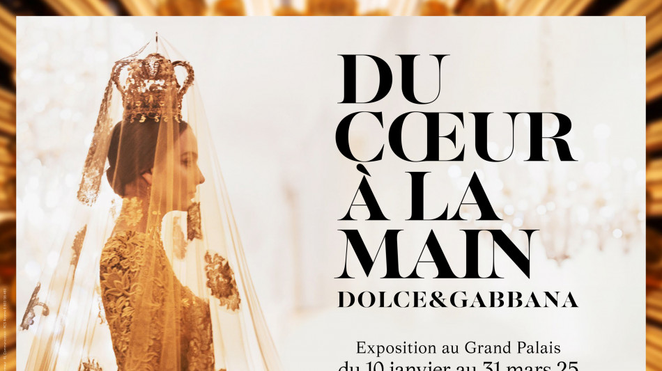 La mostra di Dolce&Gabbana aprirà al Grand Palais di Parigi