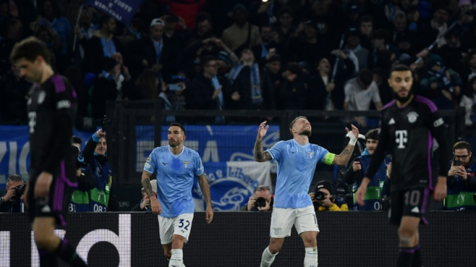 Immobile hands Lazio Champions League advantage over troubled Bayern