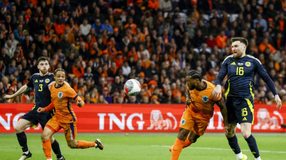 Netherlands crush Scotland in Euro warm-up