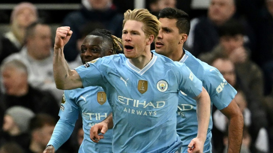 De Bruyne inspires Man City comeback to stun Newcastle, close on Liverpool