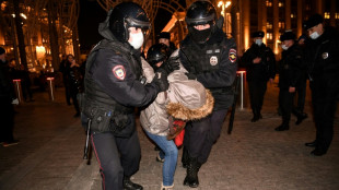 Aktivisten: Mehr als 2500 Festnahmen bei Protesten in Russland