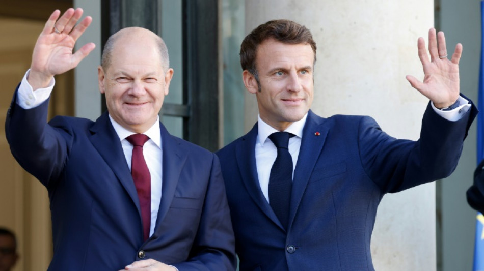 Treffen von Macron und Bundeskanzler Scholz in Paris begonnen