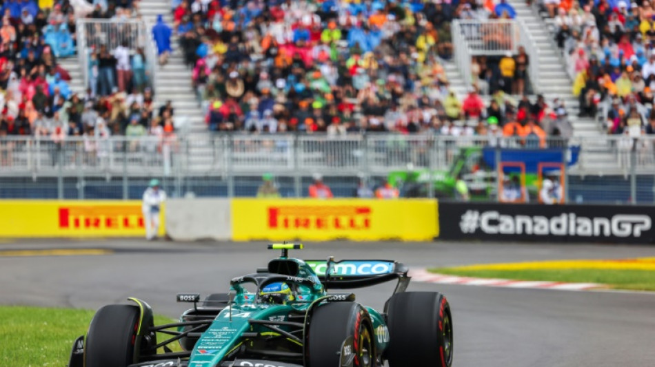 Alonso quickest in practice at rain-hit Canadian GP