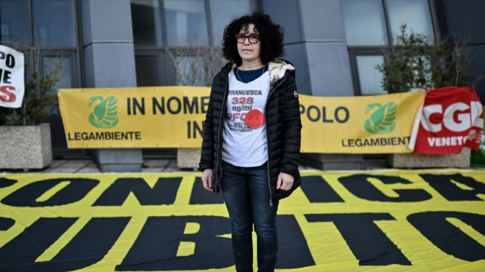 'Terrified' families seek justice in Italy 'forever chemicals' trial