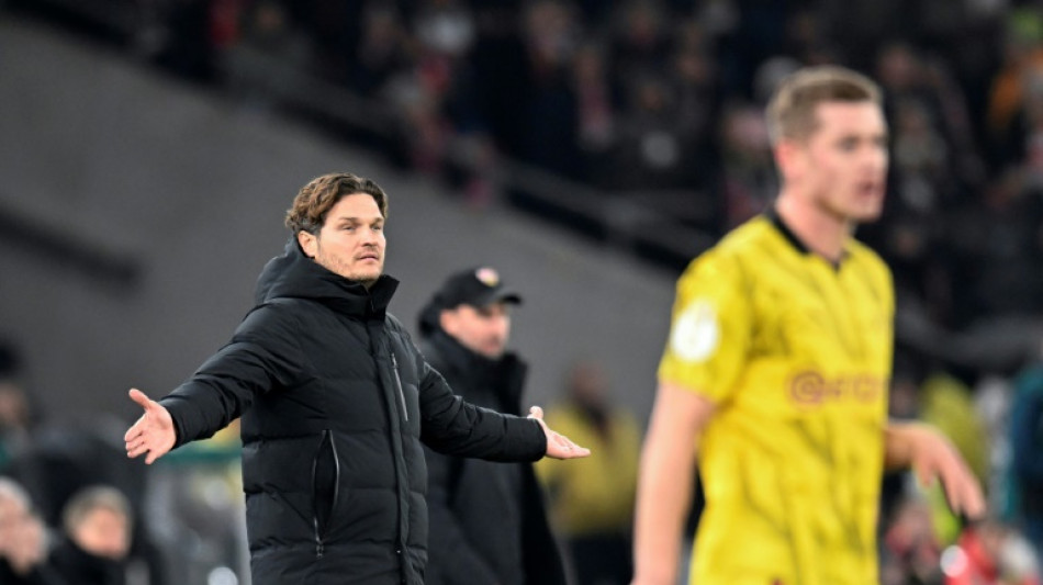 Stuttgart send Dortmund out as German Cup upsets continue