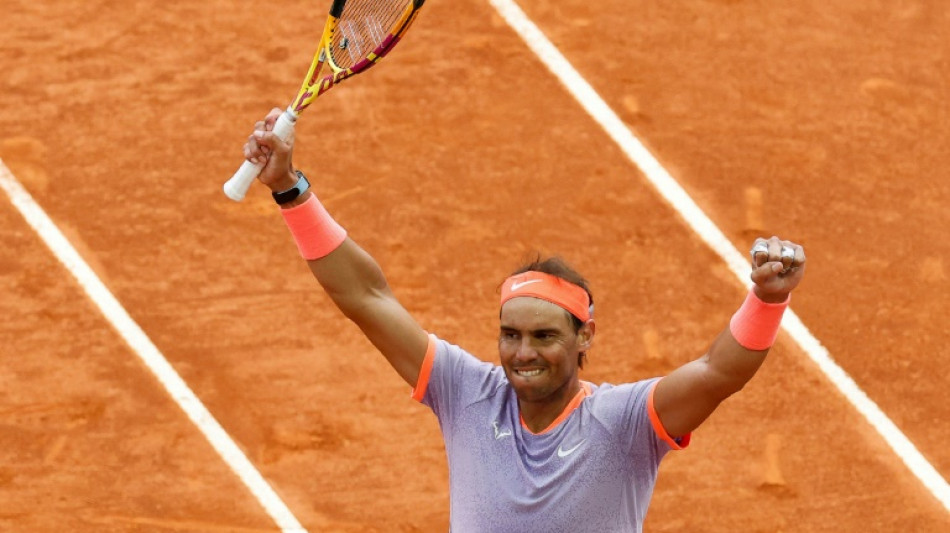 Nadal vence a Cachín y accede a octavos de final en Madrid