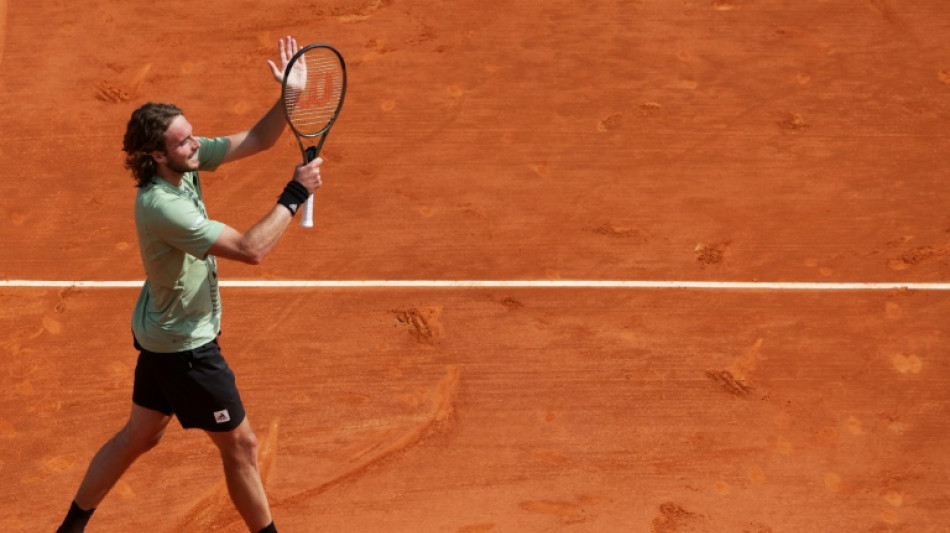 Tsitsipas breezes past Djere in Monte Carlo