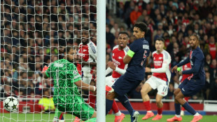 C1: le PSG tombe à Arsenal dans son premier sommet de la saison