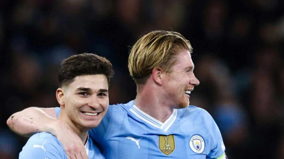 Birthday boy Alvarez stars as Man City beat Burnley