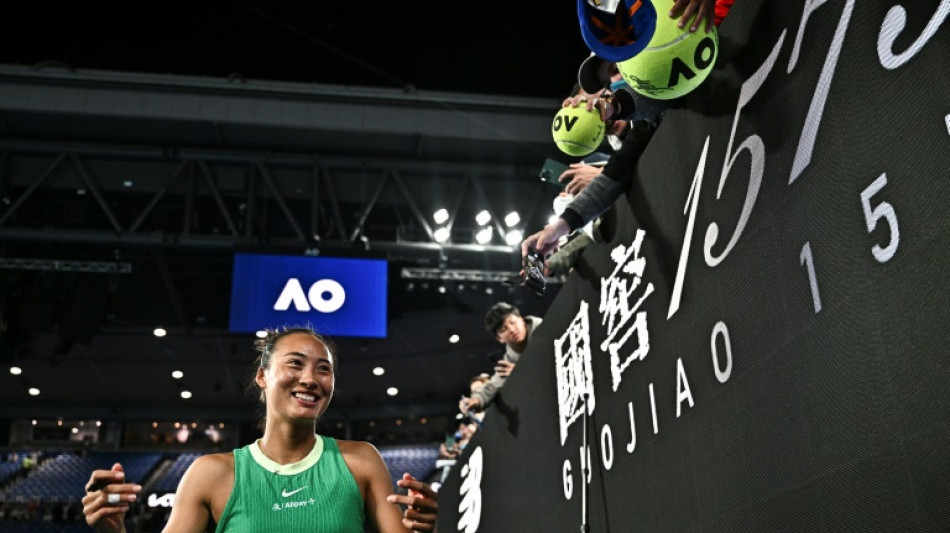 China's Zheng draws on Li Na advice to make Australian Open last eight