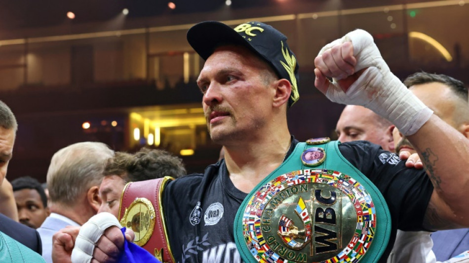 Usyk beats Fury to become undisputed world heavyweight boxing champion