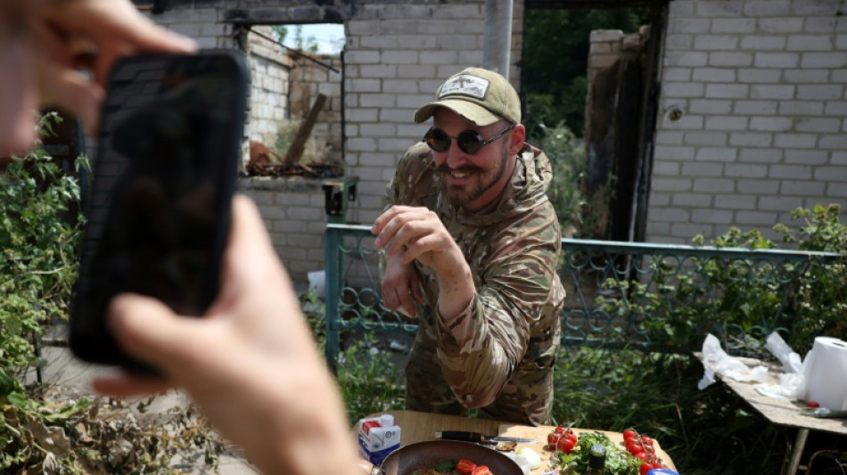 War cook: Ukrainian soldier-influencer with fans on both sides 