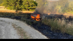 Muore carbonizzato in auto per un rogo di sterpaglie