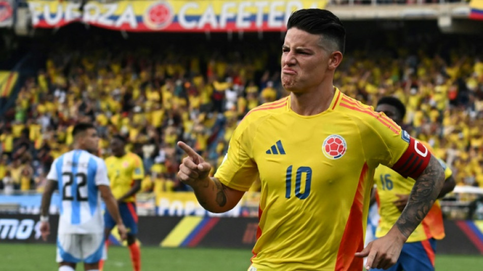 Colombia down Argentina to avenge Copa loss, Chile stunned