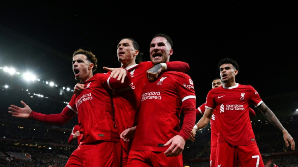 Mac Allister's rocket fires Liverpool back to the top