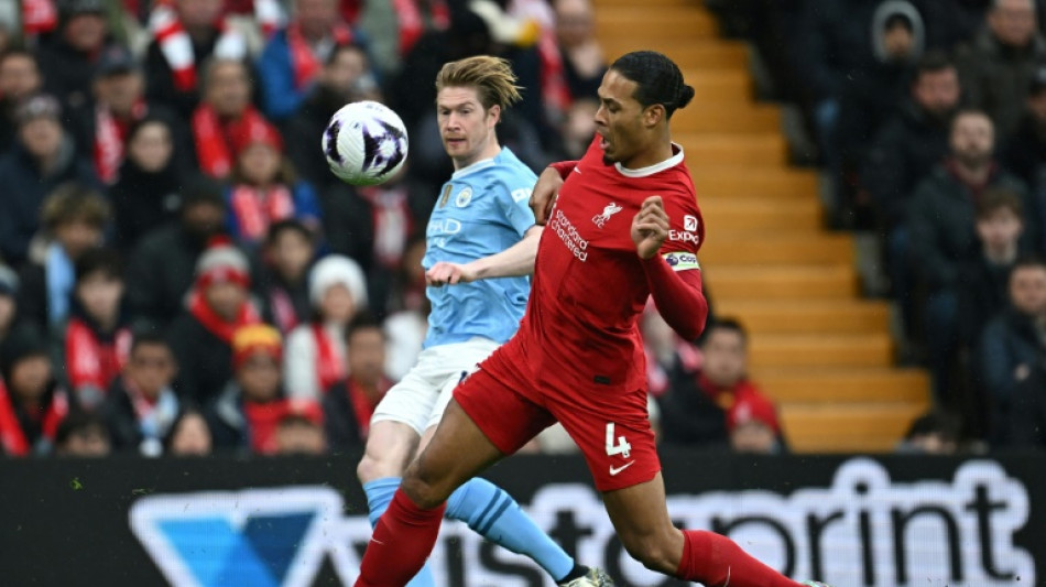 'Enjoy the ride' says Van Dijk as three-way Premier League title race tightens