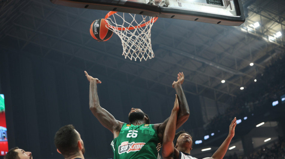 Eurolega: Panathinaikos-EA7 Milano 103-74