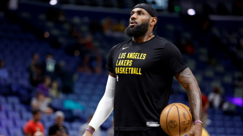 LeBron's Lakers take on Pelicans as NBA play-in tips off