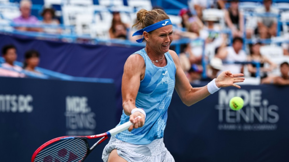 Bouzkova upsets Sabalenka, to face Badova for Washington title