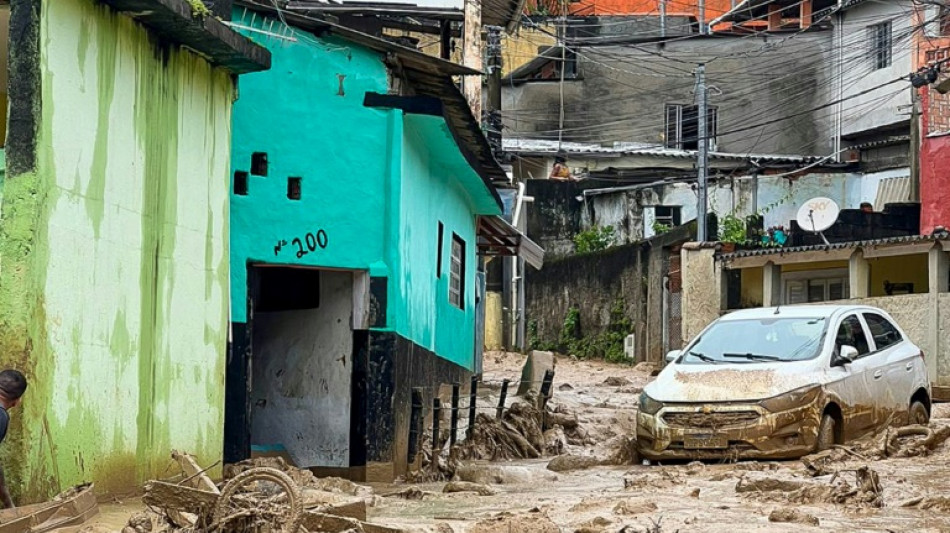 Brésil: une tempête fait au moins 24 morts dans le sud-est du pays