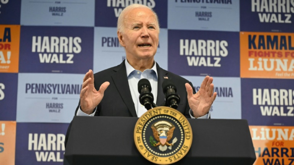 Biden déplore "l'effroyable montée" de l'antisémitisme depuis la guerre à Gaza