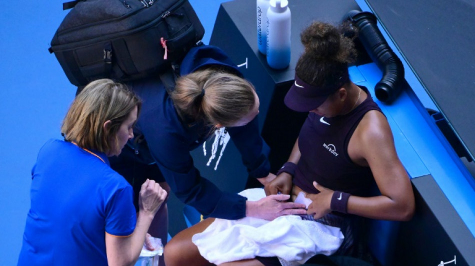 Naomi Osaka retires injured in Australian Open third round