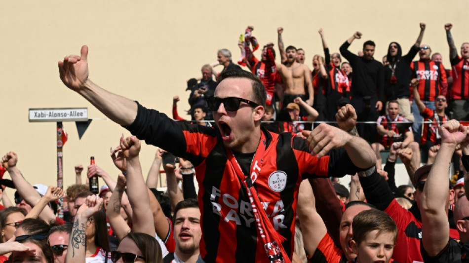 Leverkusen start the title party on streets already named in Alonso's honour