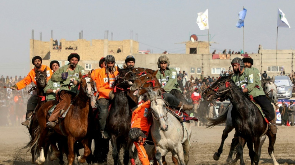 The pain and money behind the Afghan game of buzkashi